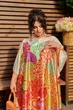 Женская пляжная туника макси свободного кроя с ярким принтом мультиколор PLUS SIZE длинная One Size Разные цвета (SW630) - изображение 3