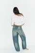 Джинси trf baggy balloon із середньою посадкою Zara 5339/040 XL/42 Сині (0533904042842) - изображение 5