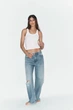 Джинси trf boyfriend з середньою посадкою та подертостями Zara 4365/010 XXL/44 Сині (0436501040044) - изображение 10