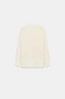 Трикотажний светр із ґудзиками Zara 6771/020 L Молочна (06771020251L) - зображення 7