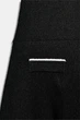 Сукня з контрастним букле Zara 2298/459 S Чорна (02298459093S) - зображення 9