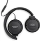 Навушник JBL TUNE 520C дротовий з USB Type-C, мікрофоном, технологія Pure Bass, складна конструкція, чорний (JBLT520CBLK) - зображення 5