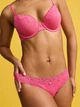 Трусики стринги Cotton Lace-Waist Thong Victoria's Secret розовый-микс XS - изображение 4