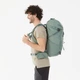 Туристический Рюкзак QUECHUA MH100 35л 62 x 23 x 22 см Зеленый Отделение для Гидратора - изображение 3