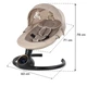 Укачивающий центр качели Kidwell REVE Beige gold для новорожденных детей электронные качели шезлонг для младенцев детские качели для малышей от рождения - изображение 15