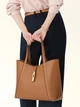 Сумка шопер жіноча з натуральної шкіри Furla WB01788BX3353RY0001007 Коричнева (800070344725) - зображення 3