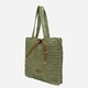 Сумка жіноча в'язана велика Gianni Chiarini BS-11955/COMM-STR-CRCH-11730 Зелена (800070354436) - зображення 3