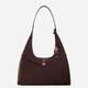 Сумка хобо жіноча тканинна велика Guess HWSG9754010-ESP Коричнева (800070360383) - зображення 1
