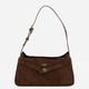 Сумка багет сідло жіноча тканинна середня Guess HWSG9754180-ESP Коричнева (800070360384) - зображення 1
