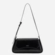 Сумка багет седло женская из искусственной кожи средняя Guess HWTC9731190-BLA Черная (800070360386) - изображение 1