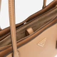 Сумка шопер жіноча зі штучної шкіри Guess HWZG9672260-BEI Бежева (800070360398) - зображення 3