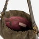 Torebka hobo damska zamszowa Coccinelle E1V9G130401-W25 Ciemnobrązowa (800070363544) - obraz 3