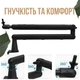 Стійка-пантограф для мікрофона посилена XZT CZ5538 для Blue Yeti / QuadCast / SoloCast / Samson Black (00-0001309) - изображение 5