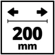 Стрічкова пила Einhell TC-SB 200/1, 250W, 1400об/хв, 900м/хв, стіл 305x305мм, виліт 200мм (4308009) EINHELL 4308009 1067485 - зображення 10