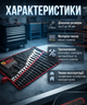 Набор комбинированных гаечных ключей ONEX OX251 17 шт 6–36 мм Cr V с резиновыми ручками в чехле для ремонта авто и мастерской - изображение 2