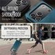Чехол-книжка CaseMe из нубука для iPhone 17 Pro Max Бирюзовый - изображение 9