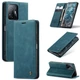 Чохол-книжка CaseMe із нубуку для Xiaomi 11T/Pro Бірюзовий - зображення 6