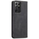 Чехол-книжка CaseMe из нубука для Samsung S21 Ultra Чёрный - изображение 8