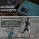 Чехол-книжка CaseMe из нубука для Xiaomi Mi 13 Lite Бирюзовый - изображение 7