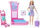 Игровой набор Mattel Barbie Получение багажа в аэропорту с куклой и аксессуарами (JMJ49) (194735378074) - изображение 1