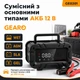 Інтелектуальний зарядний пристрій для акумулятора 12В 6А до 100Аг з відновленням Gearo GE0201 - зображення 2