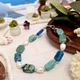 Браслет Луиза ассорти натуральных камней и речной жемчуг - изображение 2