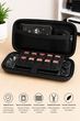 Захисний кейс для Nintendo Switch / Nintendo Switch OLED Ghostface з ремінцем чорний - изображение 3