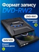 Привід CD/DVD зовнішній 5 в 1 DVD-RW з USB хабом 2×USB 3.0 Type-C та кардрідером SD/MicroSD для ноутбука ПК і MacBook портативний дисковод для читання та запису дисків Plug and Play з підсвіткою корпусу - зображення 3