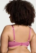 Комплект білизни Victoria’s Secret з мікросітки Tease Lace-Trim Unlined Demi Bra,бюстгальтер без push-up+ трусики стрінги,Рожевий,80E-L - изображение 3