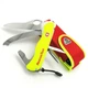 Складной нож 111 мм с чехлом Victorinox RescueTool One Hand 15 функций серрейтор, однорукий, люминисентный Желтый (0.8623.MWN) - изображение 3