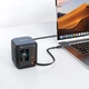 Адаптер мережевий ACEFAST GaN desktop charger with telescopic cable and smart TFT display Z10 |1USB/2Type-C,100W/3A, PD/QC| - зображення 7