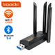 USB адаптер Toocki TB07 Wi-Fi 6 AX900 + Bluetooth 5.4 з 4 антенами - зображення 1