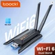 WIFI6 адаптер AX900 + Bluetooth 5.4 USB 3.0 Toocki TB07A USB 4 антенны - зображення 3