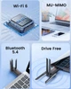 WIFI6 адаптер AX900 + Bluetooth 5.4 USB 3.0 Toocki TB07A USB 4 антенны - зображення 7