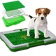 Туалет для собак трехъярусный Puppy Potty Pad (46х33х6 см)/ Лоток для домашних животных с имитацией травы (2472) - изображение 1