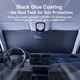 Автомобильная солнцезащитная шторка Baseus GoTrip DT1 Single Car Windshield Sunshade Cluster Black (C0118200) - изображение 7