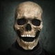 Маска черепа Halloween с подвижной челюстью - реалистичная латексная skull mask для косплея и вечеринок - изображение 1