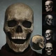 Маска черепа Halloween с подвижной челюстью - реалистичная латексная skull mask для косплея и вечеринок - изображение 3