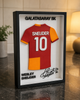 Картина-сувенір у рамці з футболкою Wesley Sneijder Galatasaray SK з автографом. Aivory - зображення 1