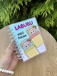 Міні-книжечка на липучках «Лабубу». Розвиваюча книжка А6 формату - зображення 1