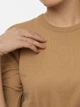 Джемпер трикотажний жіночий W09.02.09.511 бежевий з коротким рукавом Arber Crew-neck WDanx 7 WTR-185 S бежевий (W09.03.16.511) - изображение 5