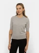 Джемпер трикотажний жіночий W09.02.09.511 сірий з коротким рукавом Arber Crew-neck WDanx 7 WTR-185 XL сірий (W09.04.11.513) - изображение 2