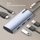Док-станция ColorWay CW-HUB01 5-в-1 USB-C для ноутбука с HDMI 4K и PD 100 Вт - изображение 4