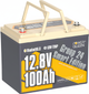 Аккумуляторная батарея Power Queen PREM24 LiFePO4 12.8V 100Ah (YT44807) - изображение 1
