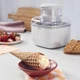 Мороженица Cuisinart Solo Scoops ICEM10E, 475 мл, до 8 шариков, приготовление за 25 минут, белая - изображение 3