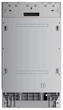 Вбудована посудомийна машина Prime Technics PDW 45108 RBI - зображення 2