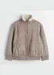 Куртка зі штучної замши 2XL(185/124), бежевий (720294-4) - изображение 1