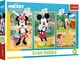 Пазл Trefl 3 в 1 — Disney: Микки и друзья. Мышь на празднике (34881) - изображение 1