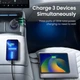 Автомобильное зарядное устройство Ugreen 130W 3-Port Fast Charger (CD293) - изображение 7