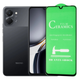 Защитное стекло-пленка Fiji Ceramics для Tecno Spark Go 3 (KN3) полная проклейка черный - изображение 1